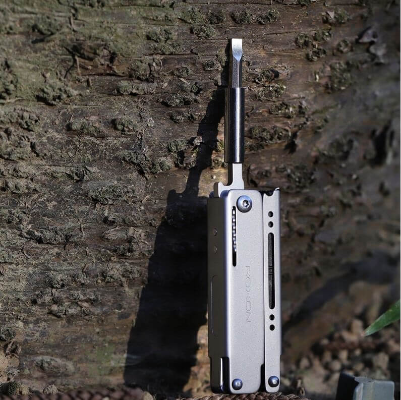 Мультитул-ножницы Roxon M3 со сменными битами, серый Фото 2